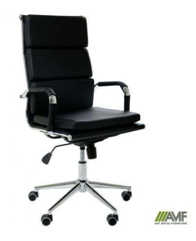 Крісло офісне AMF Slim FX HB Хром Tilt Неаполь-20 (378620)